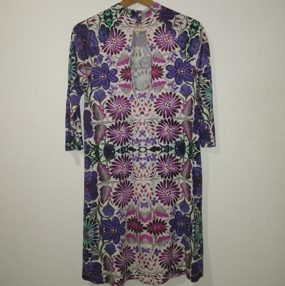 💥SALE💥FREE PEOPLE Fiesta White Floral Combo Dress - Picture 8 of 10